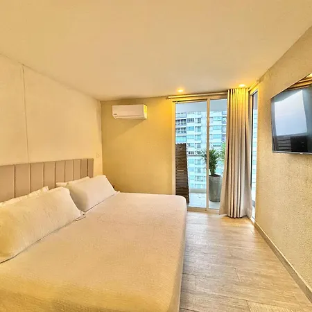 Apartamento Caribbean Luxury 2br 2bth Gem With Sea Views, Hot Water And Private Jacuzzi On Balcony Cartagena