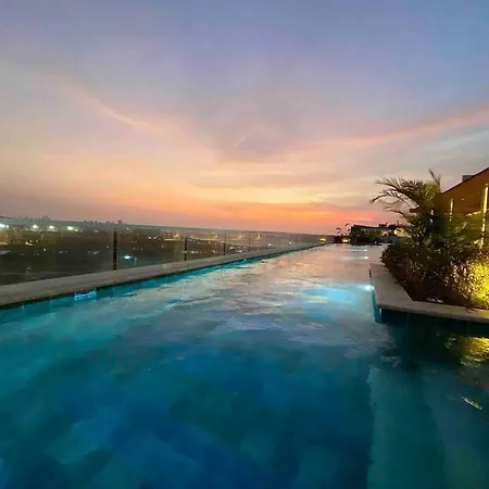 Caribbean Luxury 2br 2bth Gem With Sea Views, Hot Water And Private Jacuzzi On Balcony Apartamento Cartagena